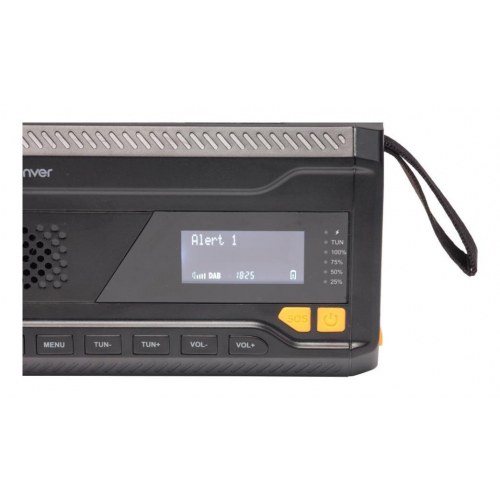 Denver SCD-2033 bærbar radio - sort, DAB+/FM, powerbank