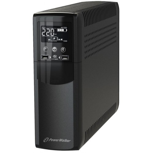 PowerWalker VI 1500 CSW FR - line-interactive UPS 1,5 kVA / 900 W, 4x Schuko