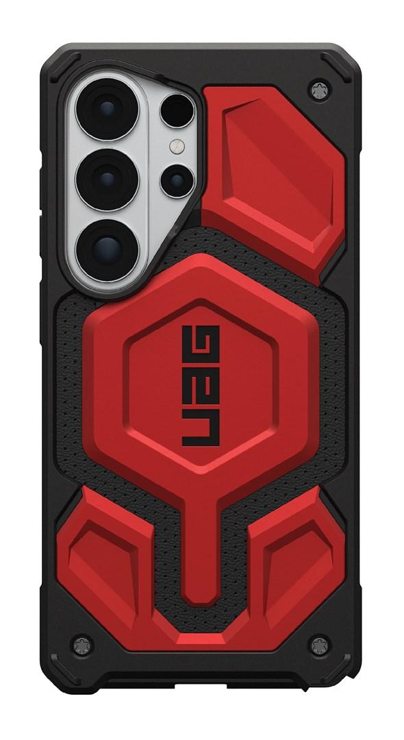 UAG Monarch Pro etui til Galaxy S26 Ultra - Crimson (MagSafe)