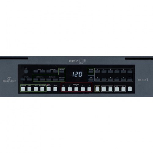 KEYLI KeyLi-61 - 61-tangenters keyboard med Bluetooth og LED-display