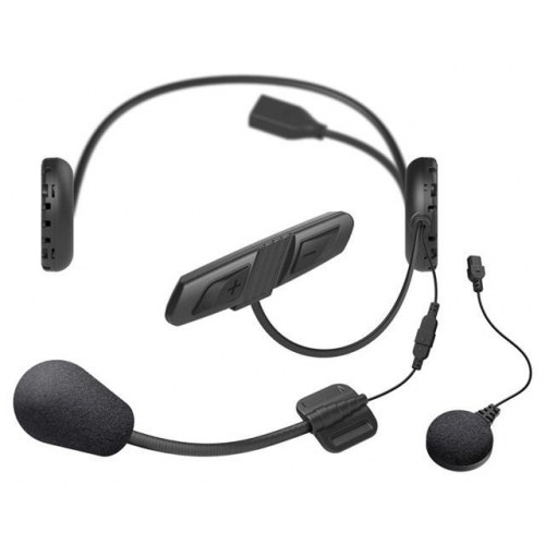 SENA 3S Plus Universal mikrofon-kit til motorcykel - Bluetooth intercom, 400 m, sort