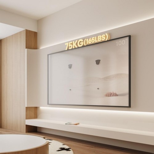 EQUIP vægbeslag til TV 32"-100" uden boring