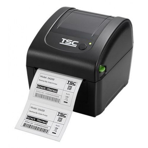 TSC DA220 etiketprinter - direkte termisk, 203 dpi, 152 mm/sek, kablet med Ethernet