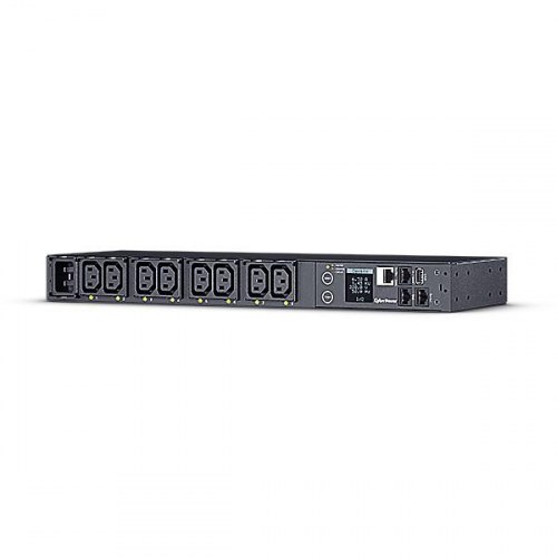CyberPower PDU81005 - 1U overvåget og switchbar PDU, 8x C13, sort