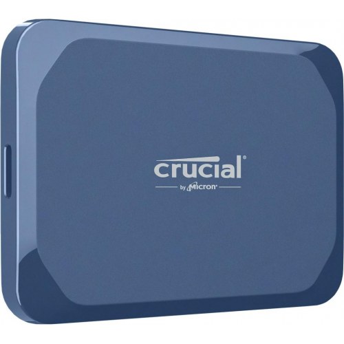 Crucial X10 2 TB ekstern SSD - USB-C, USB 3.2 Gen 2x2, blå