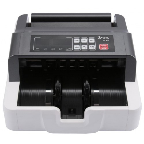 OLYMPIA NC 452 seddeltæller - grå, 1.000 sedler/min, UV/MG