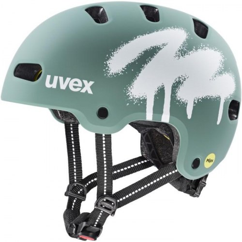 uvex Kid 4 Style MIPS cykelhjelm til børn - grøn (55-58 cm)