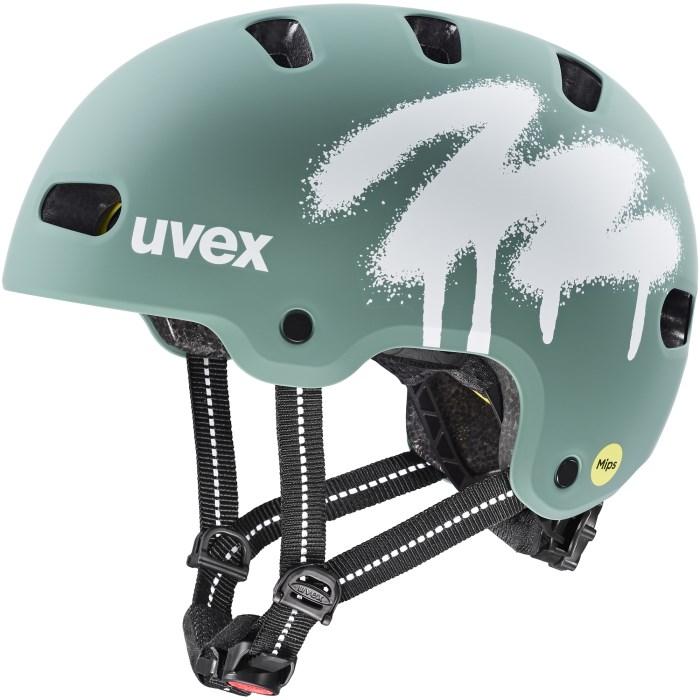 uvex Kid 4 Style MIPS cykelhjelm til børn - grøn (55-58 cm)