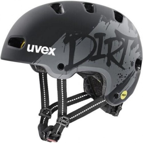 uvex Kid 4 Style MIPS cykelhjelm til børn - dirt black mat