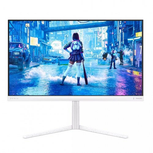 Philips Evnia 5000 27M2N5201P - 27" Full HD gaming-skærm, 260 Hz, Fast IPS - Hvid
