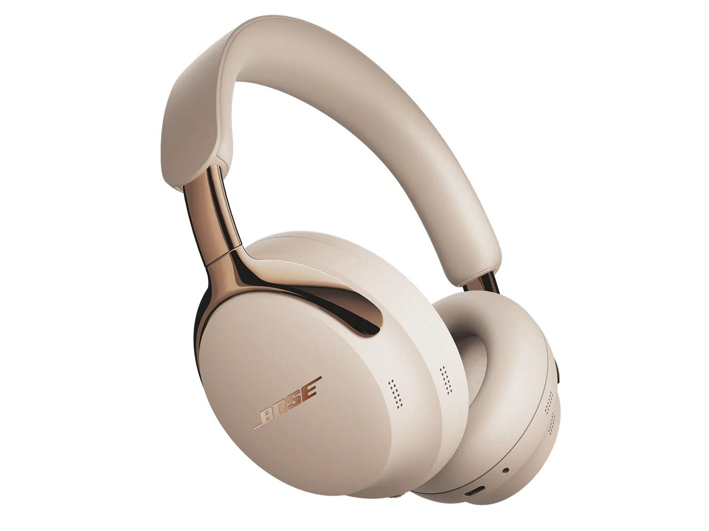 Bose QuietComfort Ultra Headphones - trådløse over-ear høretelefoner med ANC, Driftwood Sand
