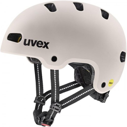 uvex Kid 4 Style MIPS cykelhjelm til børn - warm grey mat