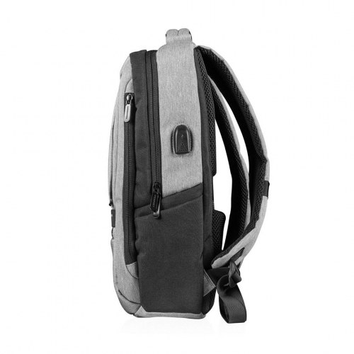 MODECOM SMART 15 rygsæk til laptop 15,6" - sort/grå, polyester