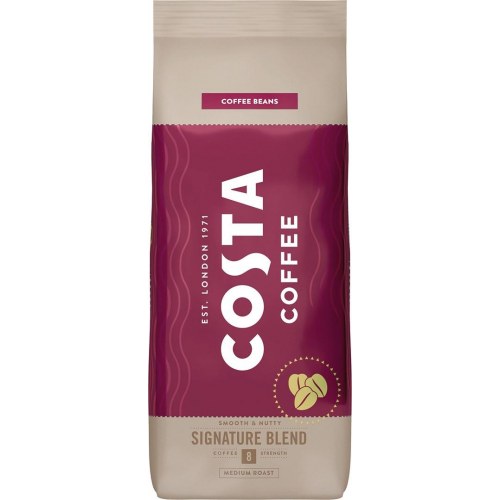 Costa Coffee Signature Blend - hele kaffebønner, medium roast 1 kg