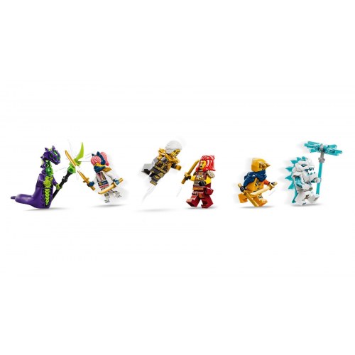 LEGO NINJAGO 71868 Wyldfyres transformerende dragemek - byggesæt
