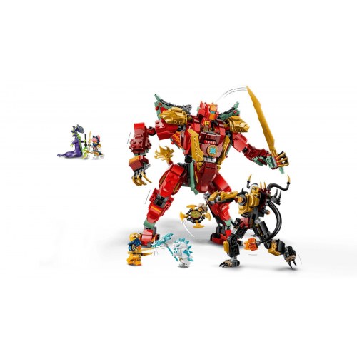 LEGO NINJAGO 71868 Wyldfyres transformerende dragemek - byggesæt