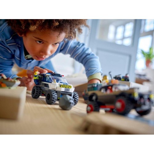 LEGO City 60449 Politijagt i terræn - byggesæt til børn 6+