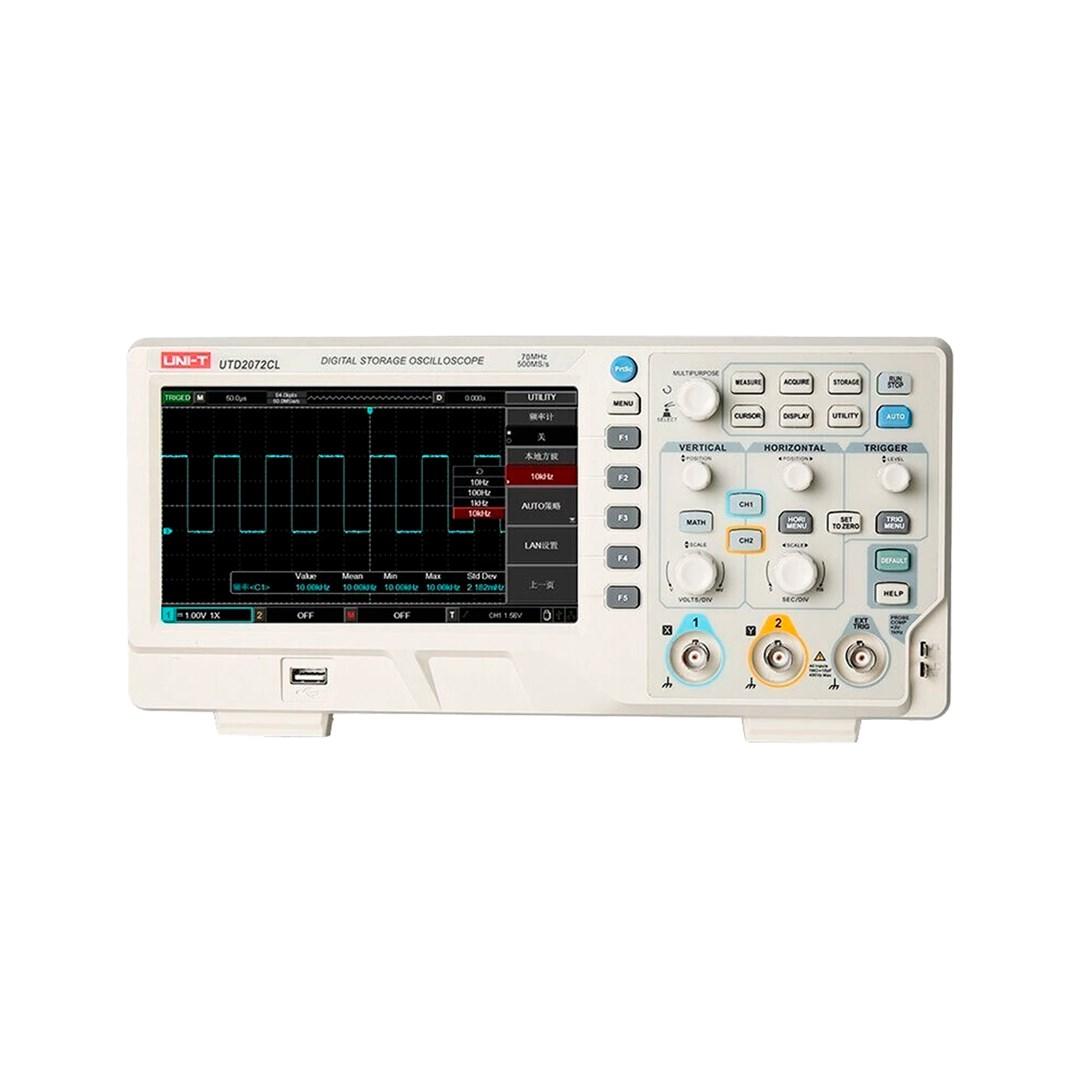 UNI-T UTD2072CL digitalt oscilloskop - 2 kanaler