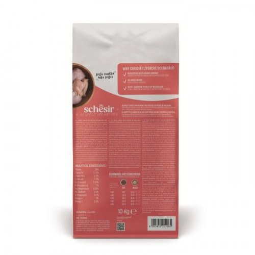 Schesir Animal Mono Protein Formula Sterilized kylling - tørfoder til kat - 10 kg