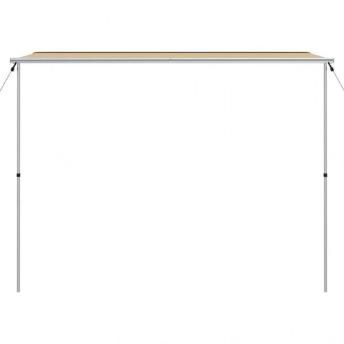 Solsejl til campingvogn 3×2×2,15 m - beige