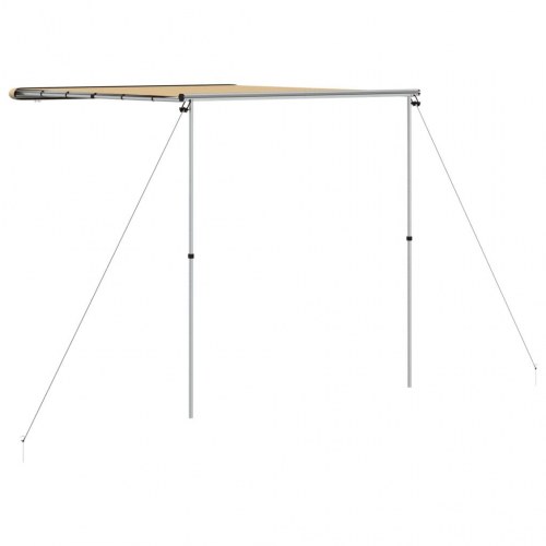 Markise til campingvogn/autocamper 1,8×2,5×2,15 m - beige