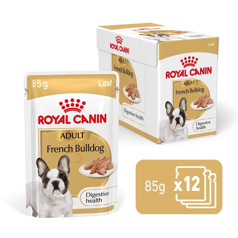 Royal Canin French Bulldog Adult - vådfoder paté, 12×85 g billede