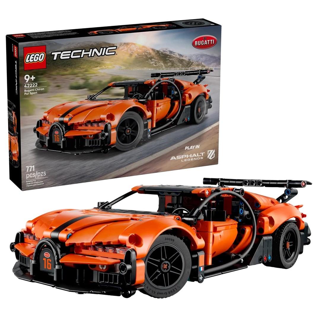 LEGO Technic 42222 Bugatti Chiron Pur Sport hyperbil - byggesæt