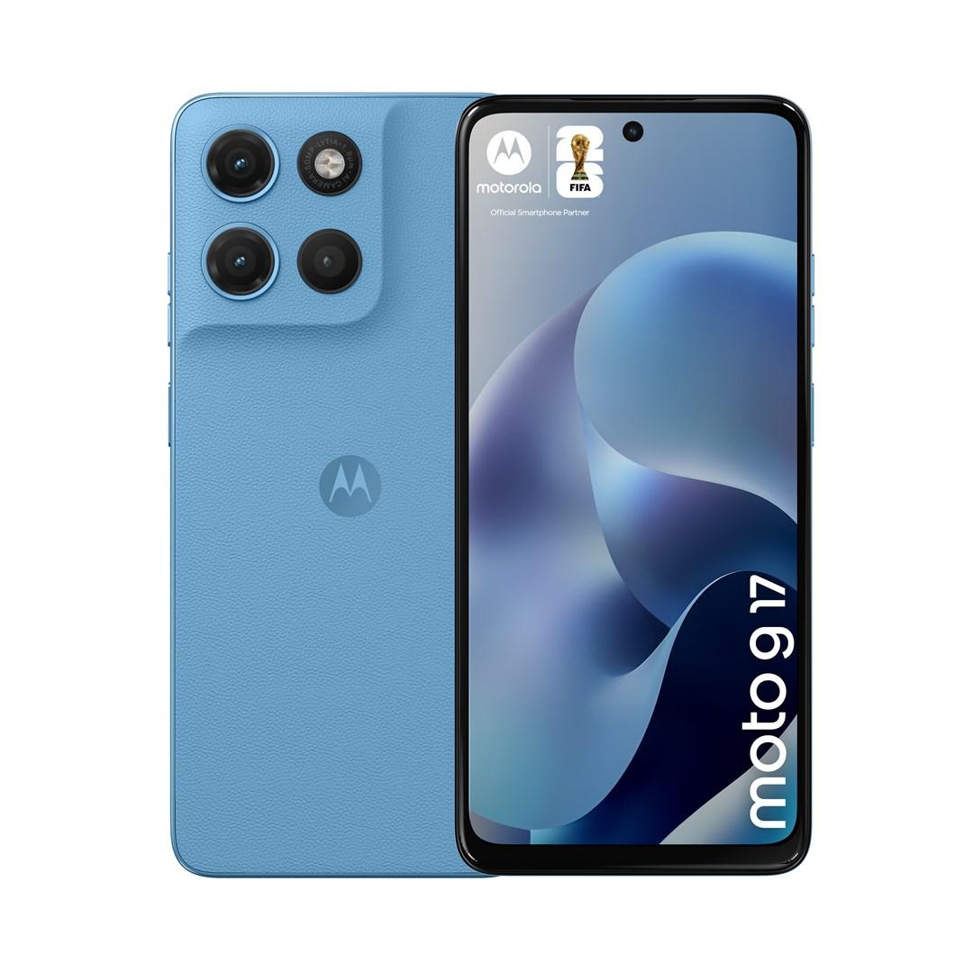 Motorola moto g17 6,72" 4/128 GB Dual SIM - PANTONE Alaskan Blue