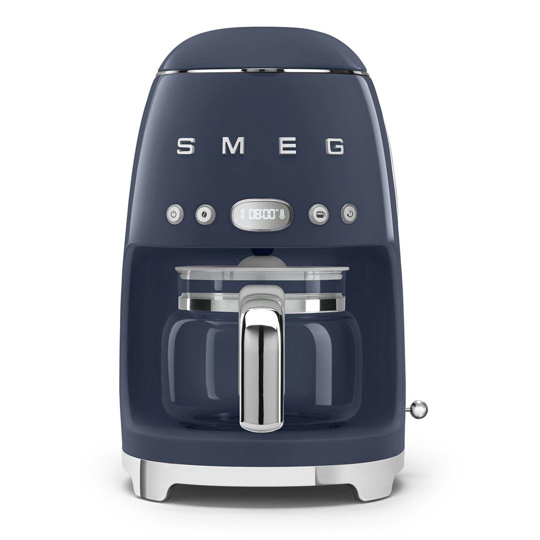 SMEG DCF02 - fuldautomatisk kaffemaskine 1,4 l - navy billede
