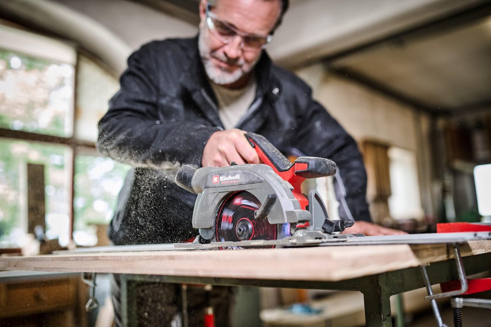 Einhell TP-CS 18/165 Li BL Solo - akku rundsav 18V, 165 mm billede