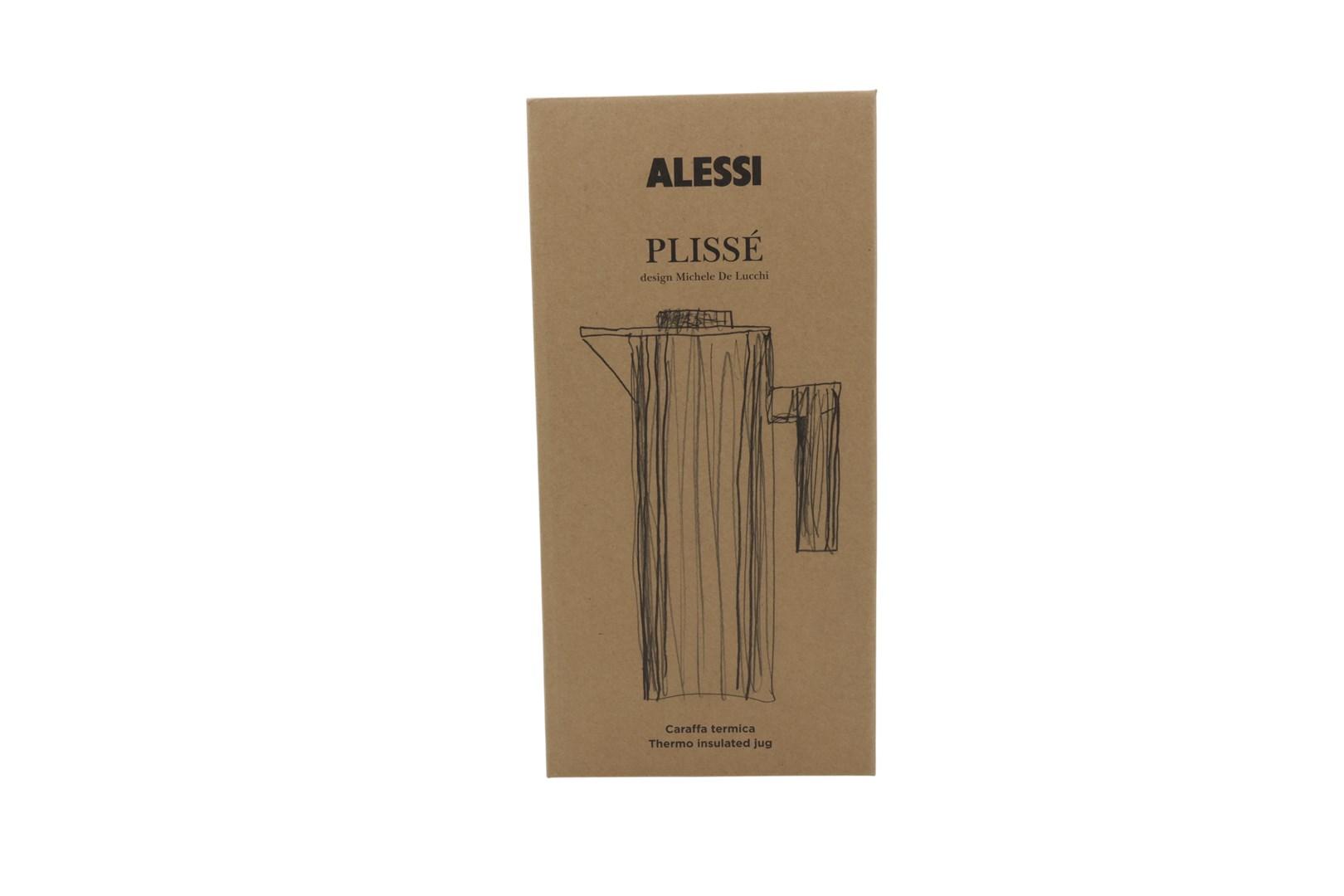 Alessi Plissé termokande - sort
