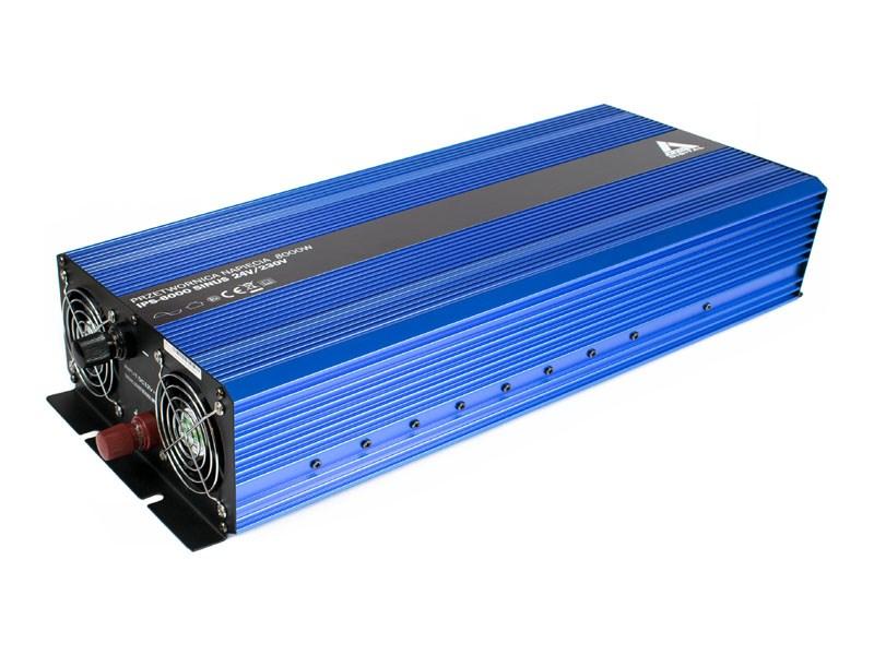 AZO Digital SINUS IPS-8000S 24 V til 230 V ren sinus-inverter - 8000 W