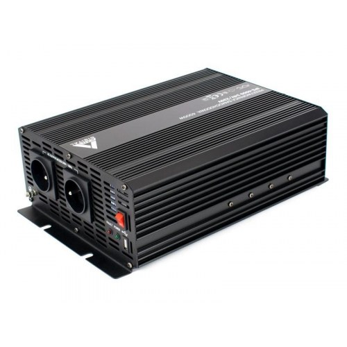 AZO Digital IPS-4000 24 V til 230 V sinus-inverter - 4.000 W (kontinuerlig 2.000 VA)