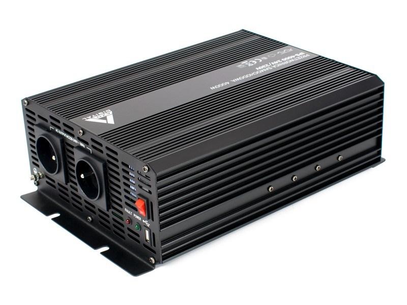 AZO Digital IPS-4000 24 V til 230 V sinus-inverter - 4.000 W (kontinuerlig 2.000 VA)