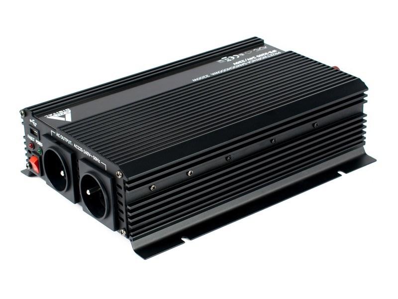 AZO DIGITAL IPS-3200 spændingsomformer 24 V til 230 V - 3.200 W billede