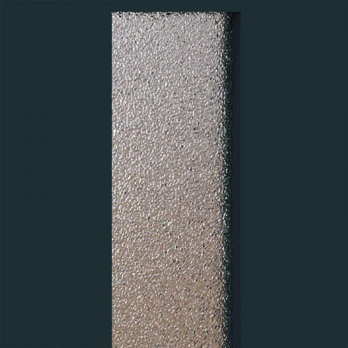 Hoveddør i antracit 88 × 200 cm - PVC med glasfelter