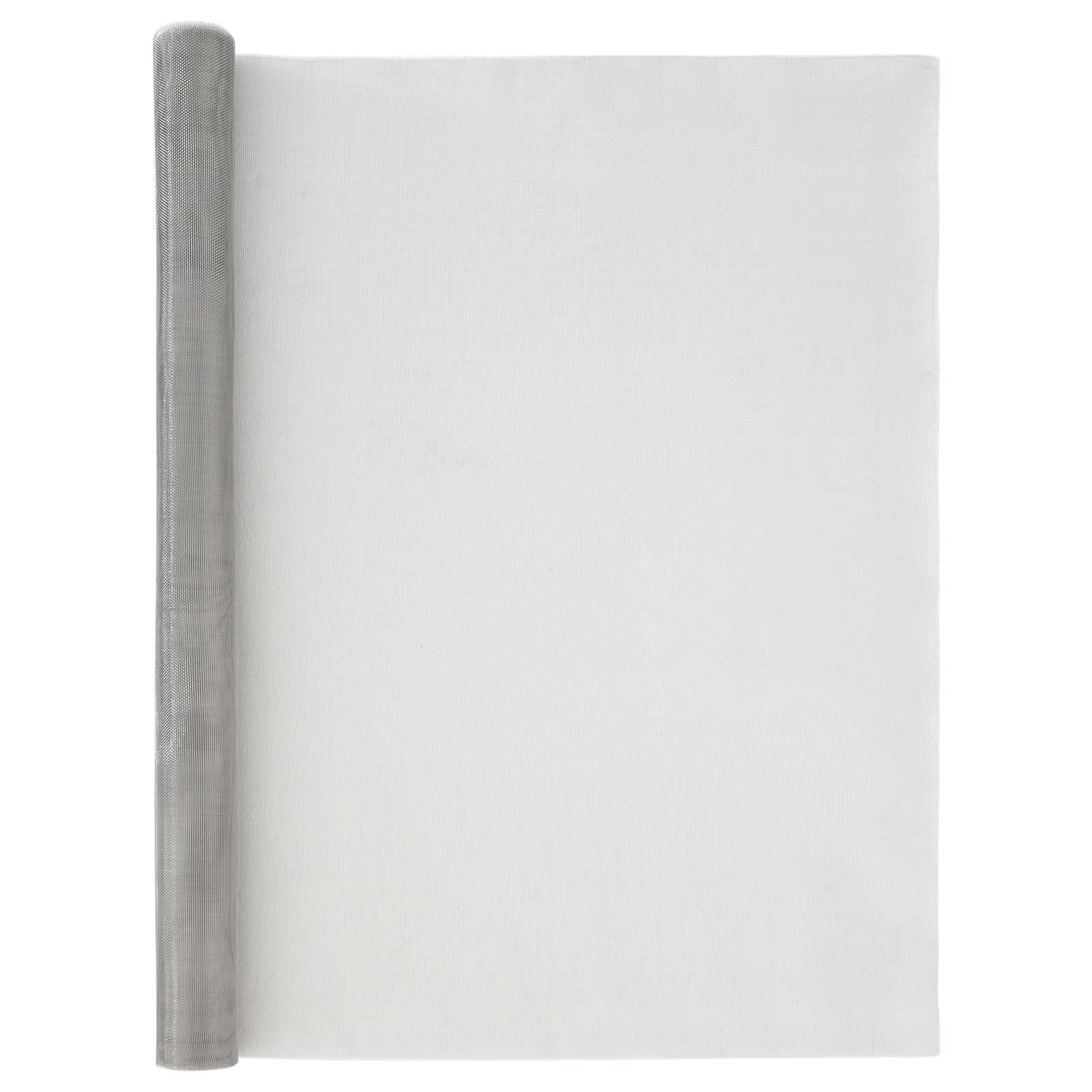 Netskærm i rustfrit stål 201 - 100 × 2.000 cm, 18 mesh, sølv