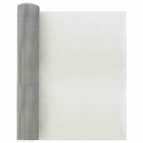 Netskærm i rustfrit stål 201 - 40 × 2.000 cm, 18 mesh, sølv