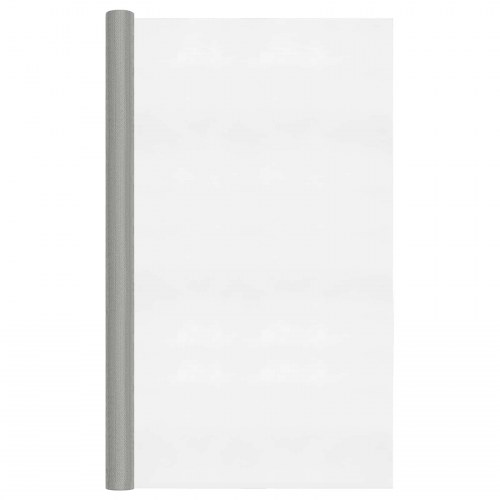 Netskærm i rustfrit stål 120 × 1.000 cm - 18 mesh, sølv