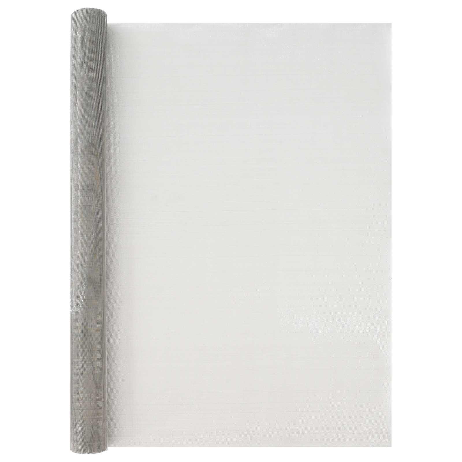 Netskærm i rustfrit stål 201 - 100 × 500 cm, 20 mesh, sølv