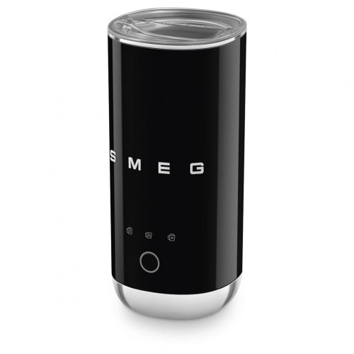 Smeg MFF02BLEU automatisk mÃ¦lkeskummer/varmer - sort