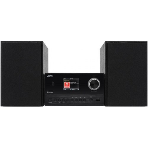JVC UX-E225B mini hi-fi anlÃ¦g - sort, Bluetooth, CD/FM