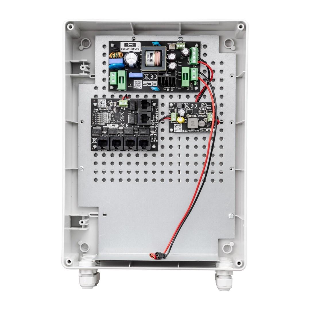 BCS BCS-UPS/IP4/Z/E-S - UPS-strømforsyning til IP-overvågning billede