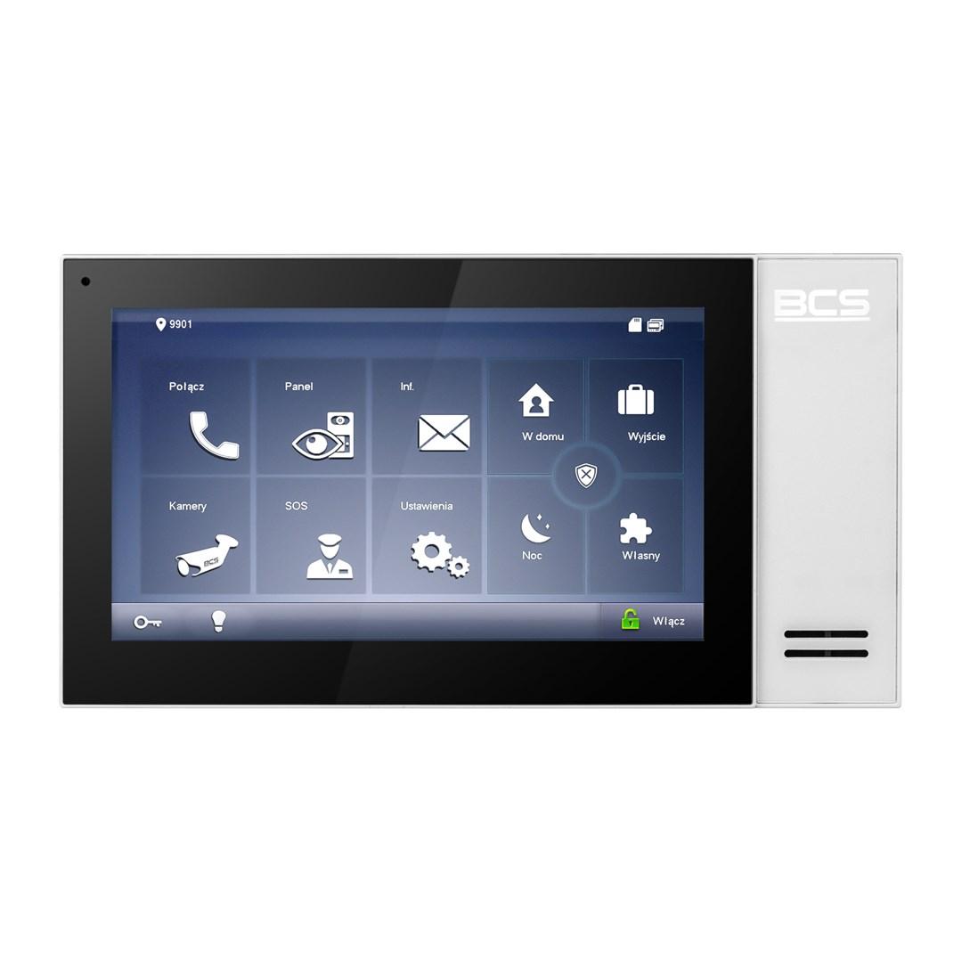 BCS MON7400W-S videomonitor til dørtelefon - hvid billede