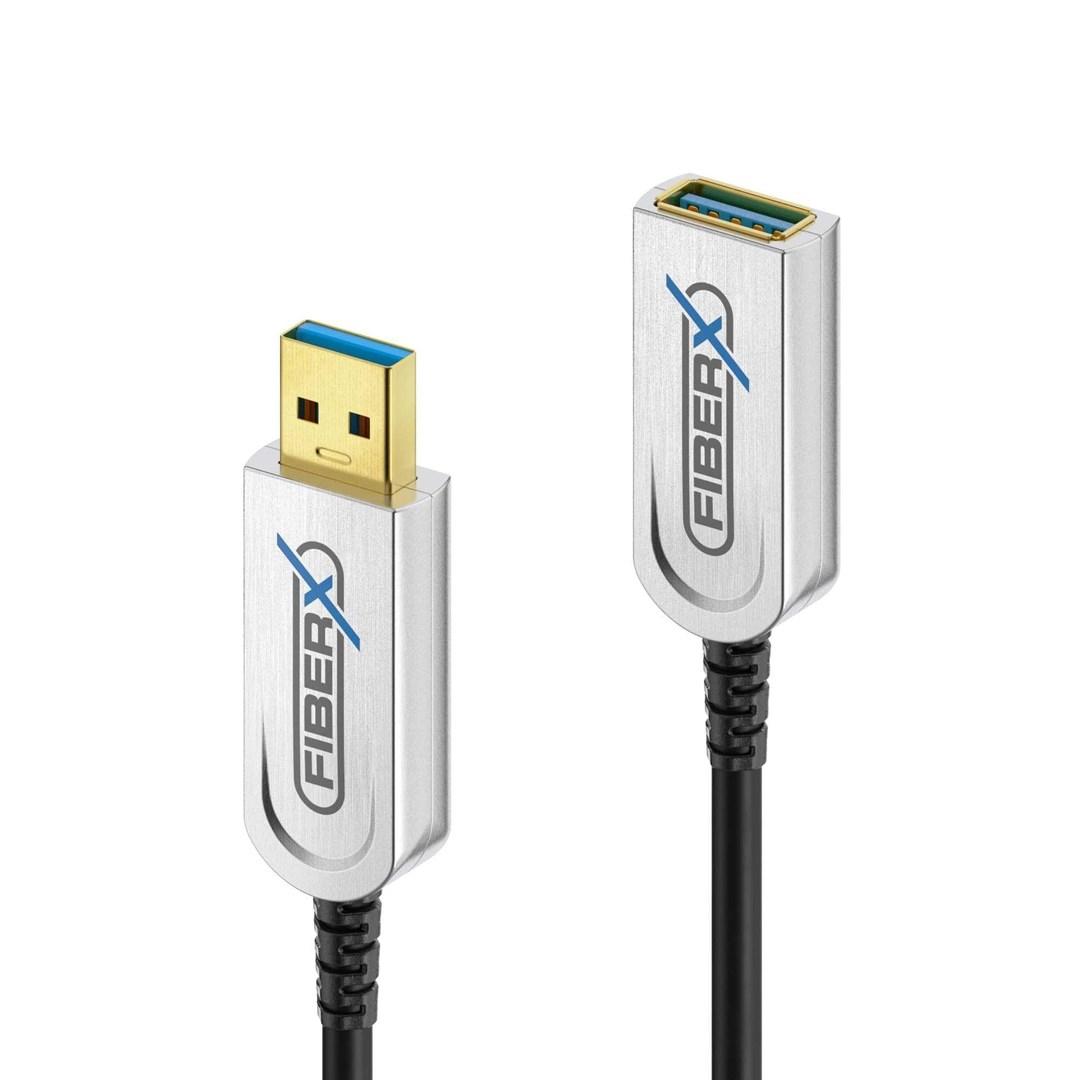 PureLink FiberX - USB 3.1 fiberoptisk forlængerkabel 10 m billede