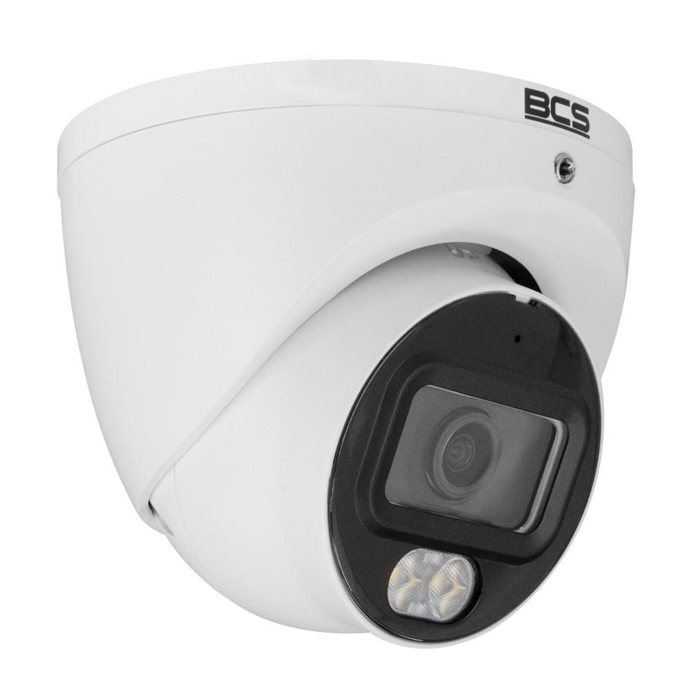 BCS BCS-EA18FWR3L3 analog HD-kamera 8 Mpx - hvid kuppel billede