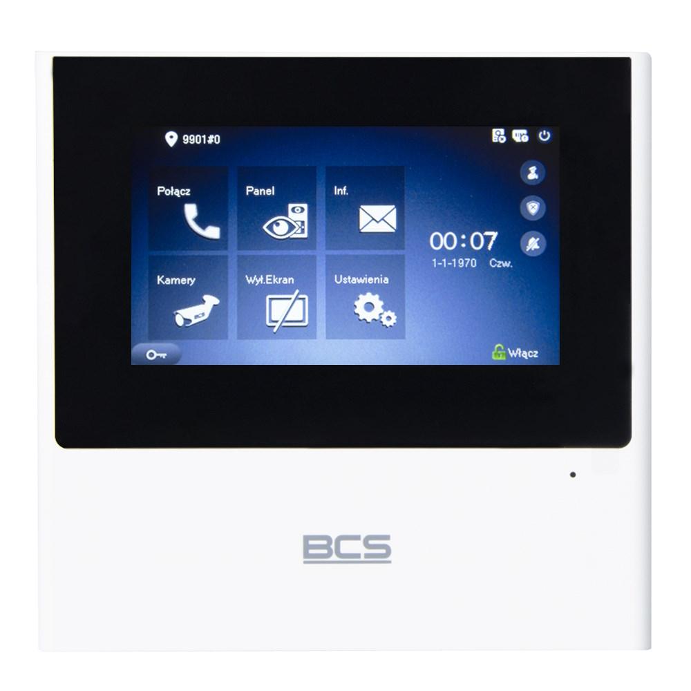 BCS MON4000W-S videomonitor til dørtelefon