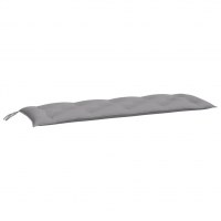 Hynde til havebænk 150×50×7 cm i oxfordstof - grå (OUTLET A)