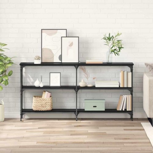 Konsolbord sort eg 150 x 29 x 75 cm
