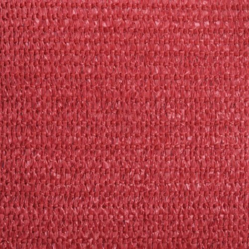 Solsejl HDPE 160 g/m² - trekant 3×4×4 m - rød